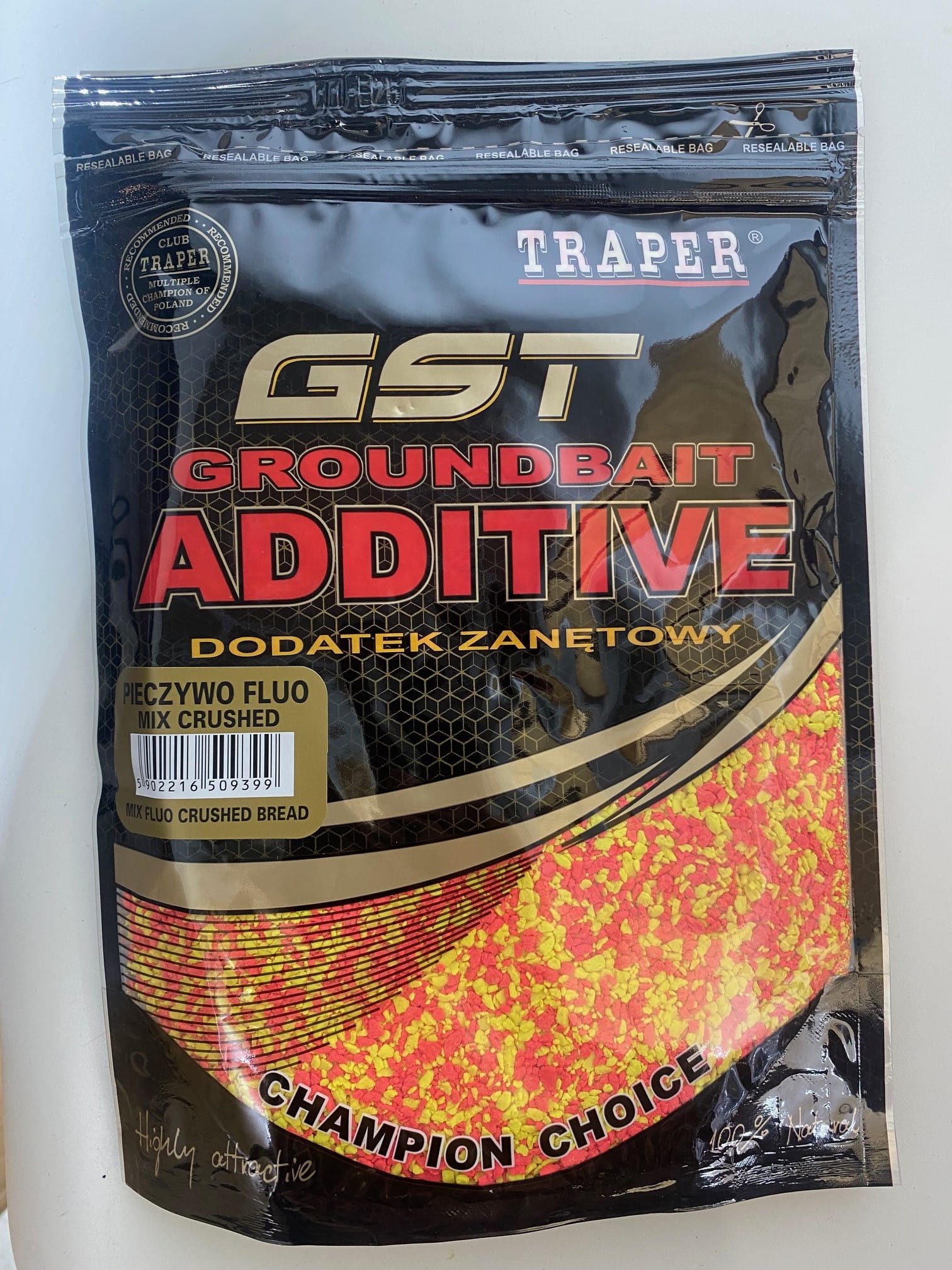Dodatek zanętowy Traper - Pieczywo fluo mix crushed 400g