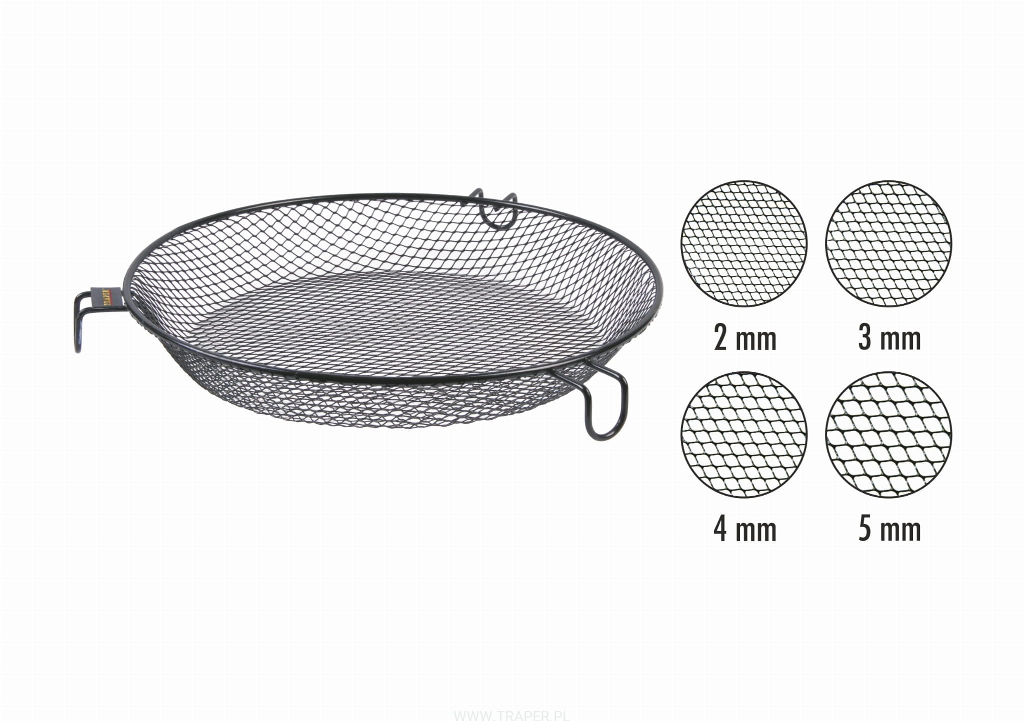 Sito okrągłe małe Traper – Ø34,5 cm, oczka 4 mm